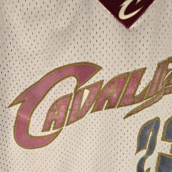 Lebron James NBA Cleveland Cavaliers Rookie Year Nike Jersey Rare Men's M - Picture 6 of 13